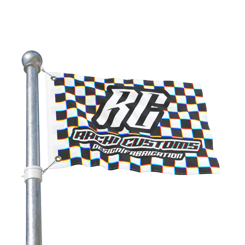 Rachi Customs Racing Checkered Flag