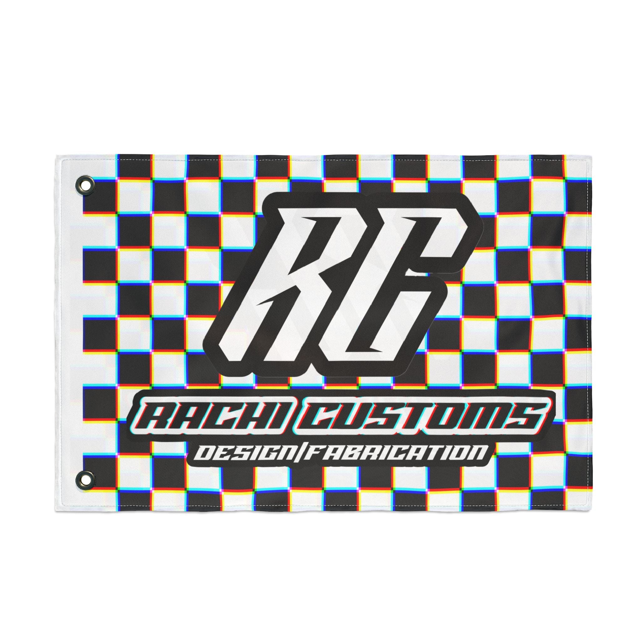 Rachi Customs Racing Checkered Flag